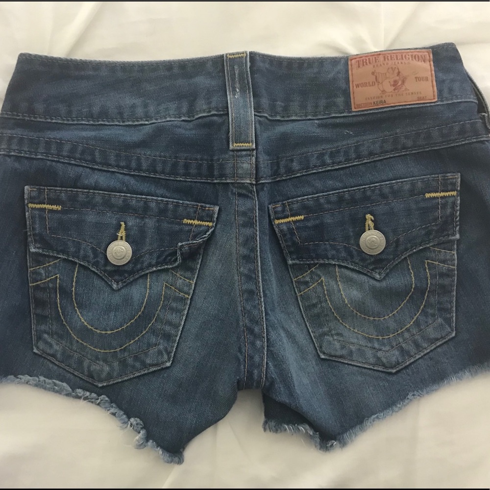True Religion Jean Shorts